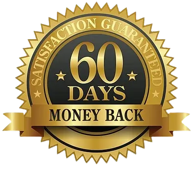 60-Day Money Back Guarantee Seal