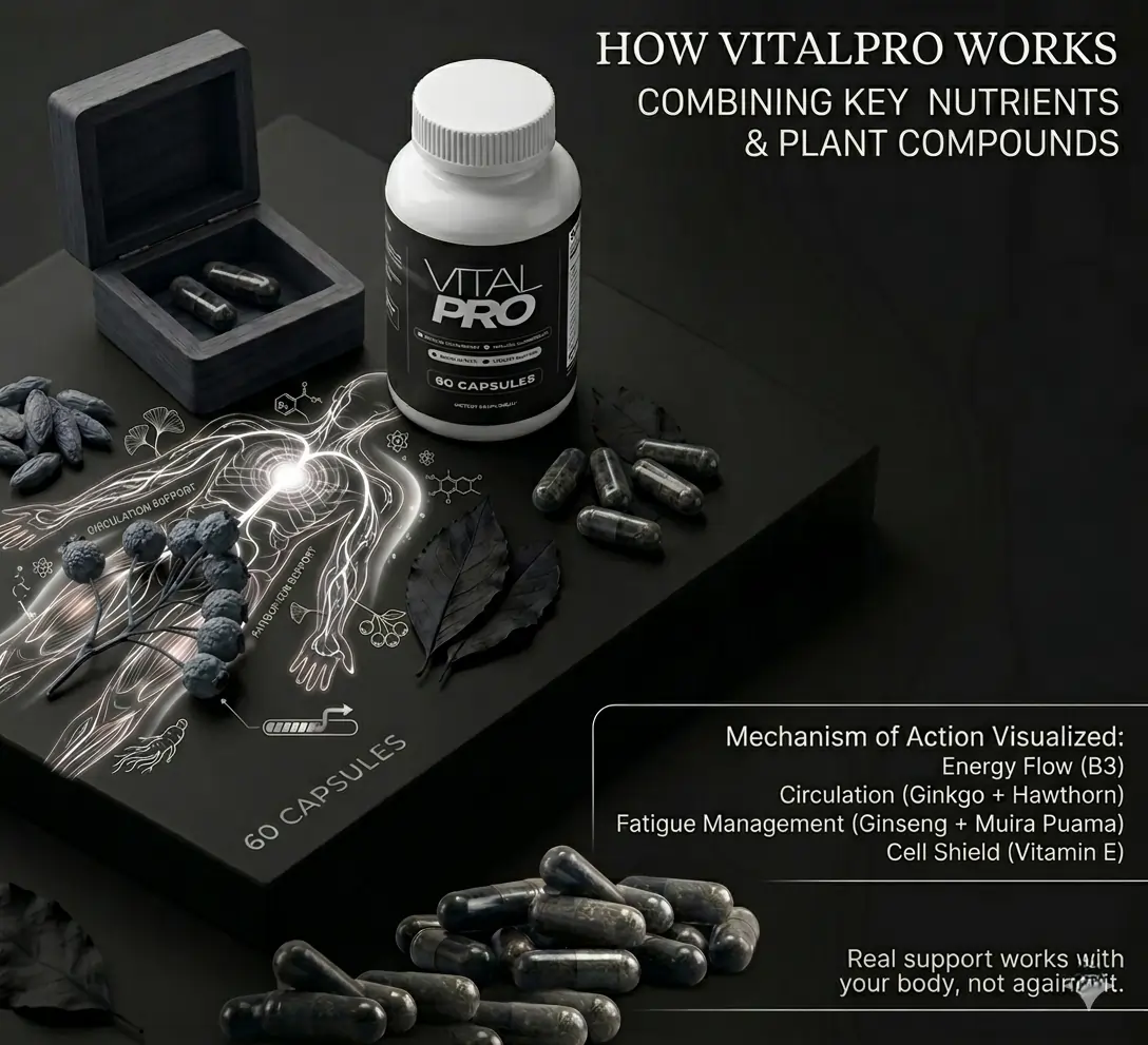 vitalpro ingredients mechanism circulation energy